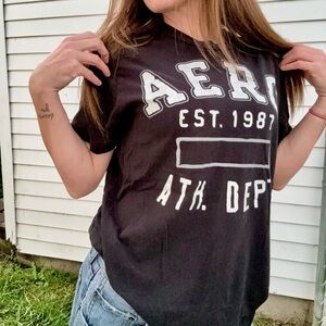Aeropostale T shirt - black, large - early 2000s worn